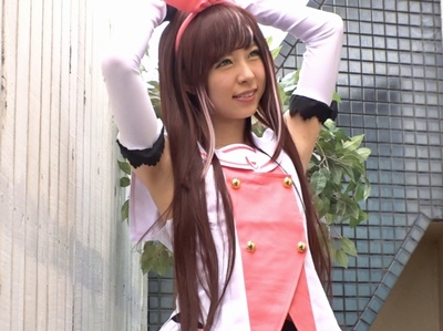 ガチで可愛い24歳素人レイヤーとオフハメ！始まったら中出しまで許容しちゃう淫乱美少女